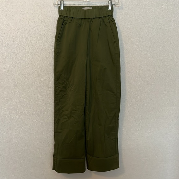 Everlane Easy Pant Green Size 00 - Picture 5 of 8